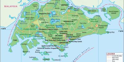 Harta e qytetit Singapor
