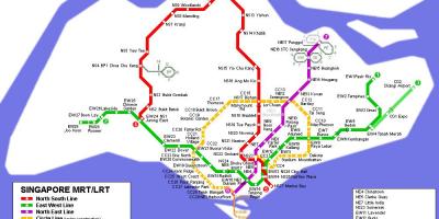 Metro hartë Singapor