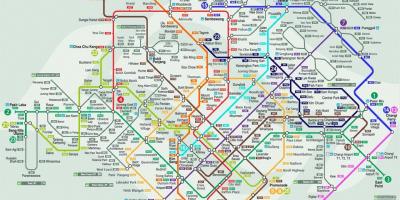 Harta e Singaporit transportit