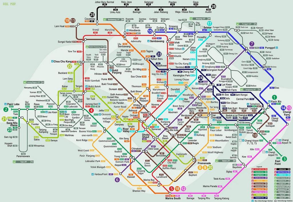 lrt hartë Singapor